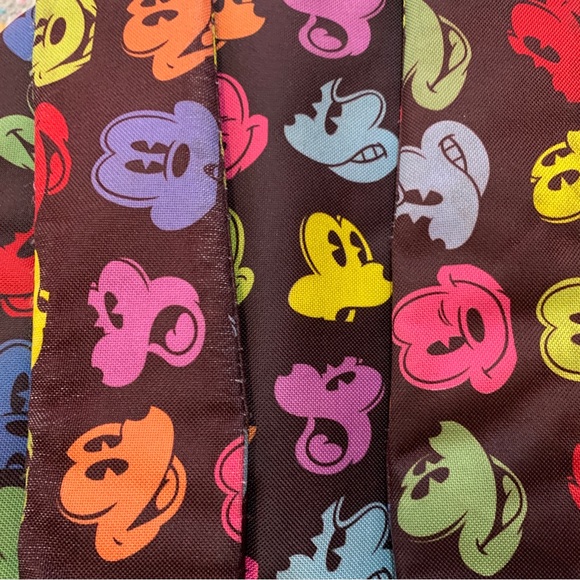 Disneyland Resort Park Exclusive Rainbow Silhouette Mickey Mouse Black Backpack - Picture 3 of 9